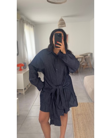 CHEMISE LONGUE JEAN