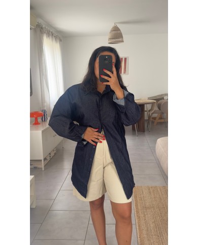 CHEMISE LONGUE JEAN