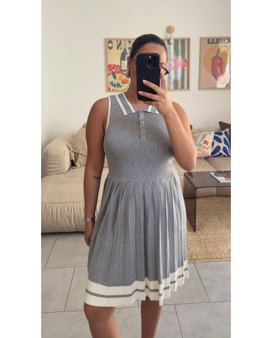 ROBE SANDRA GRISE