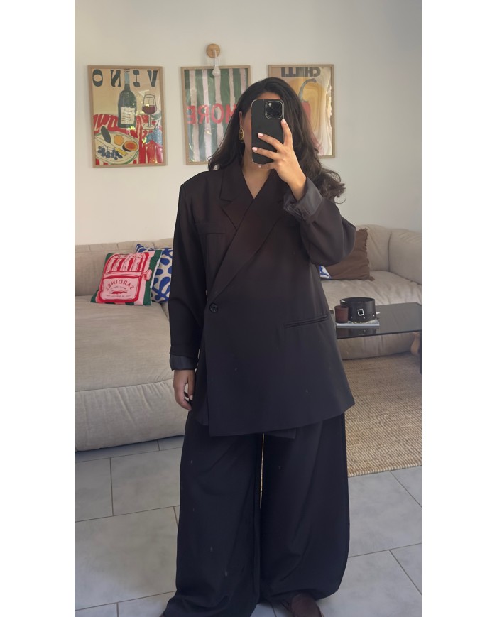 BLAZER ENSEMBLE NOIR