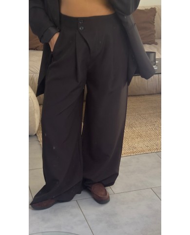 PANTALON ENSEMBLE NOIR