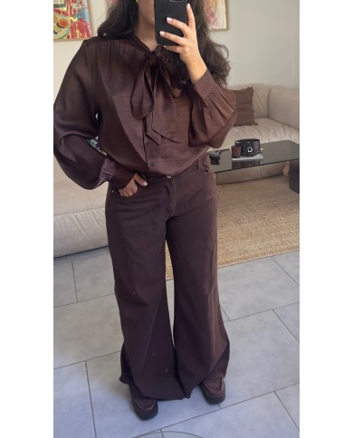 JEAN FLARE CHOCO