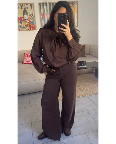 JEAN FLARE CHOCO