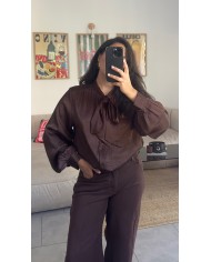 JEAN FLARE CHOCO