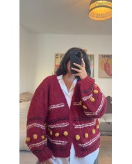 VESTE SANS MANCHE ECRU
