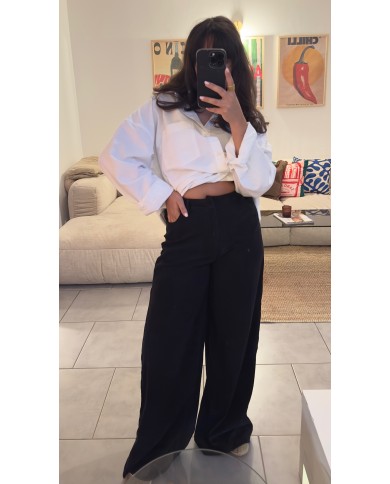 PANTALON VELOUR NOIR PANTALON VELOUR NOIR
