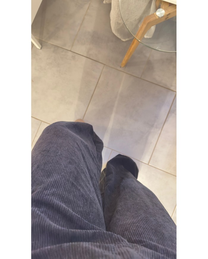 PANTALON VELOUR NOIR