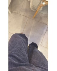 PANTALON VELOUR NOIR
