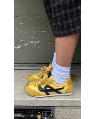 BASKET CHOCO ET JAUNE