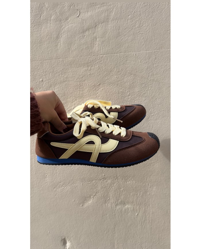 BASKET CHOCO ET JAUNE