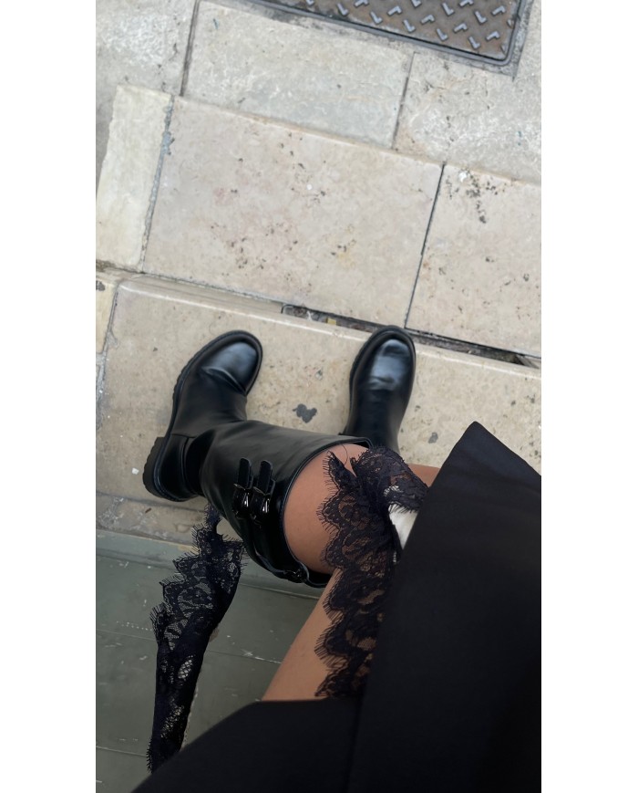 BOTTES HAUTES NOIR