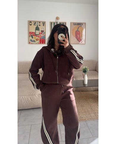 BAS DE JOGGING CHOCO