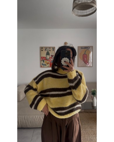 PULL MARGAUX JAUNE
