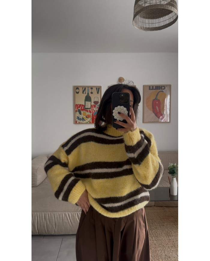 PULL MARGAUX JAUNE