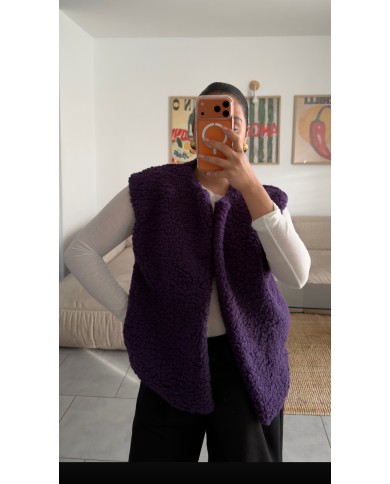 MOUMOUTE SANS MANCHE VIOLETTE