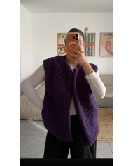 MOUMOUTE SANS MANCHE VIOLETTE