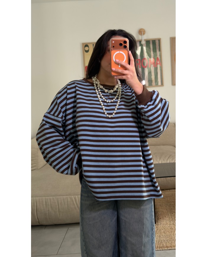 CLASSIQUE MARRIN BLEU&CHOCO