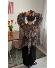 BLOUSE LÉOPARD FLUIDE