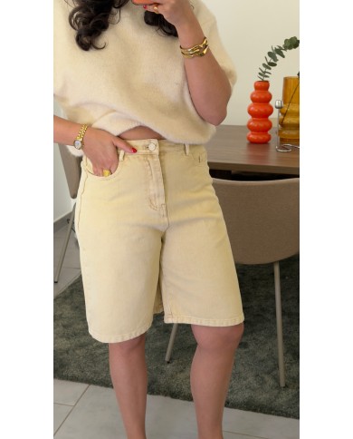 BERMUDA JEAN BEIGE