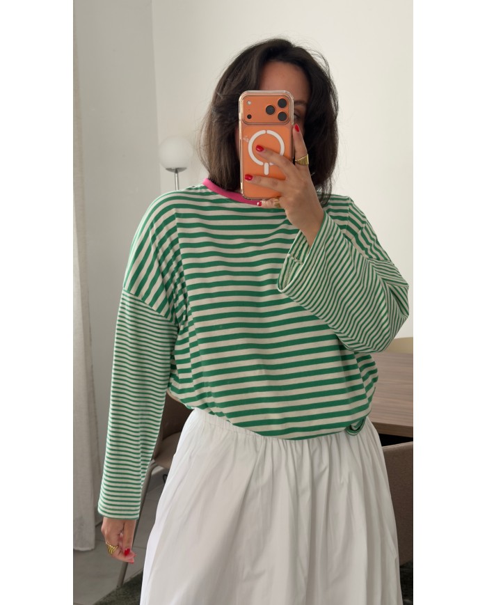 CLASSIQUE MARIN VERT&BLANC