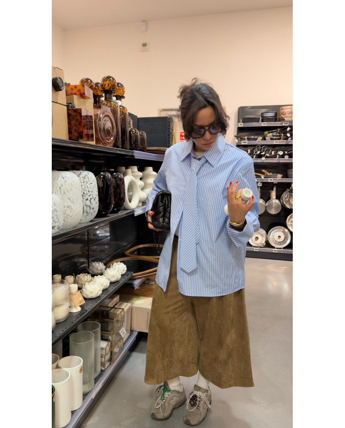 CHEMISE RAYURES CRAVATE