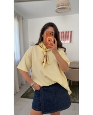 T-SHIRT FOULARD BLANC