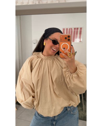 BLOUSE DOS NU BEIGE