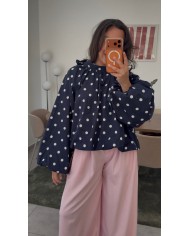 BLOUSE VOLUME DOS NU MARINE