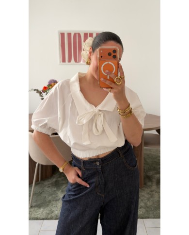 BLOUSE PURE BLANC