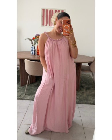 ROBE PERLE ROSE