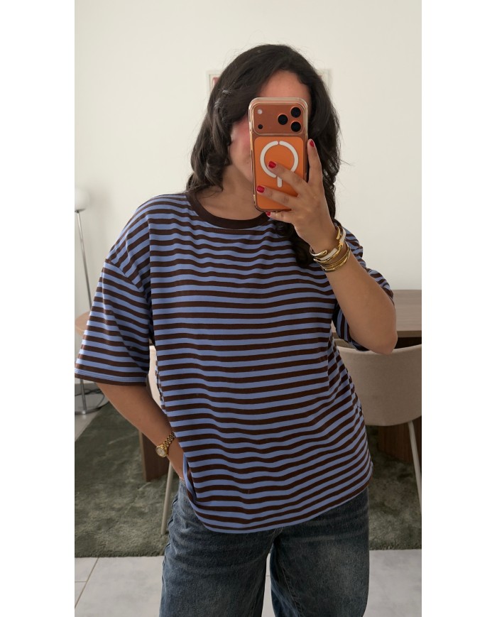 CLASSIQUE MARIN BLEU & MARRON