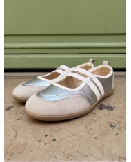 BALLERINES NOIR À BRIDES