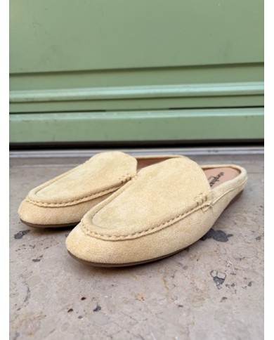 MULES PLATES BEIGE