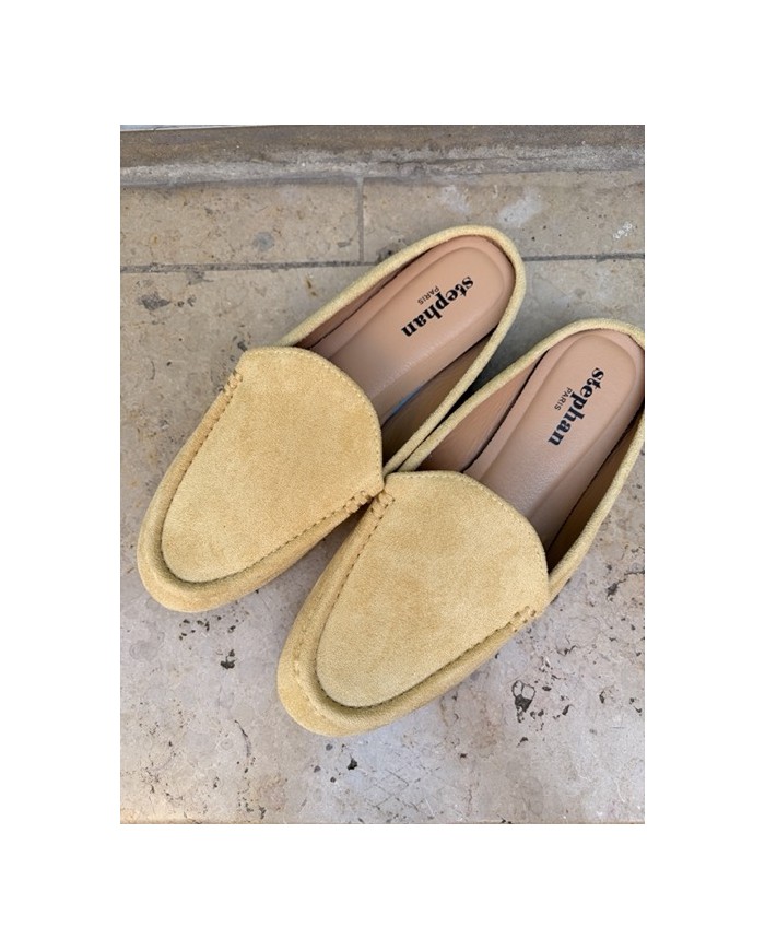 MULES PLATES BEIGE