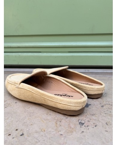 MULES PLATES BEIGE