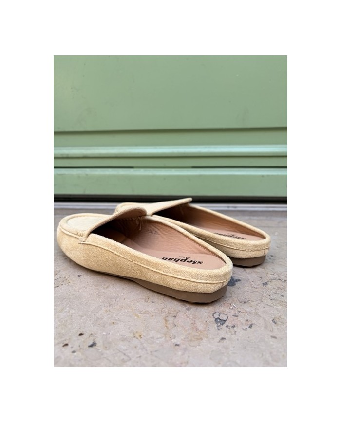MULES PLATES BEIGE