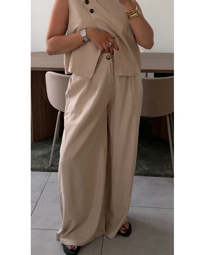 PANTALON CHIC BEIGE