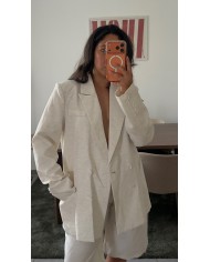 ROBE FLEUR BEIGE