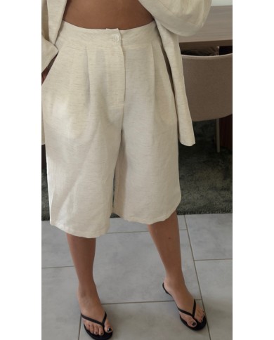 BERMUDA LIN BEIGE
