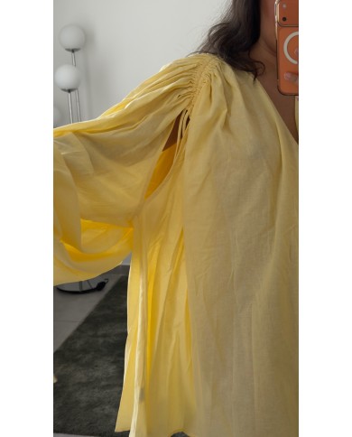 ROBE ERIKA JAUNE