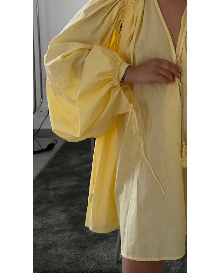 ROBE ERIKA JAUNE