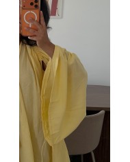 ROBE ERIKA JAUNE