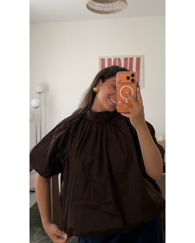 BLOUSE MIMI CHOCO