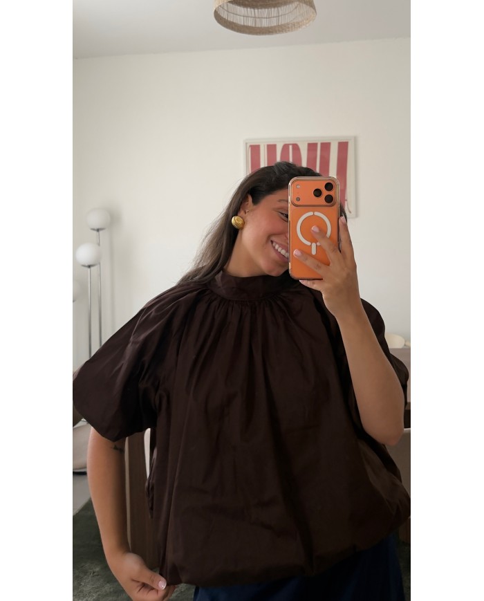 BLOUSE MIMI CHOCO