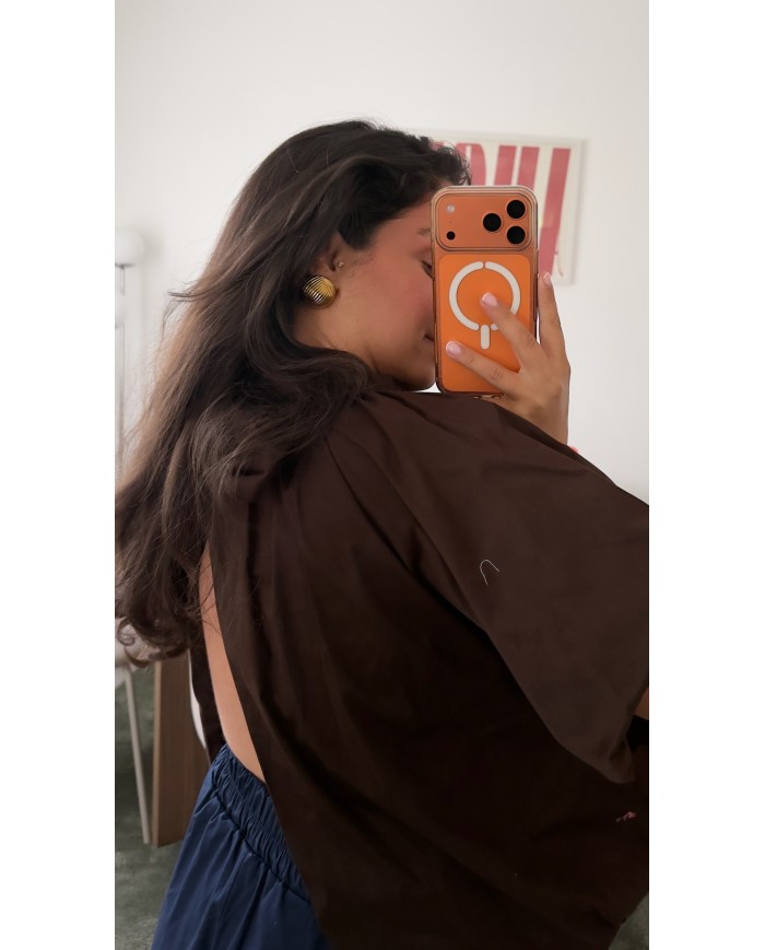 BLOUSE MIMI CHOCO