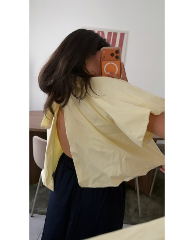 BLOUSE MIMI JAUNE