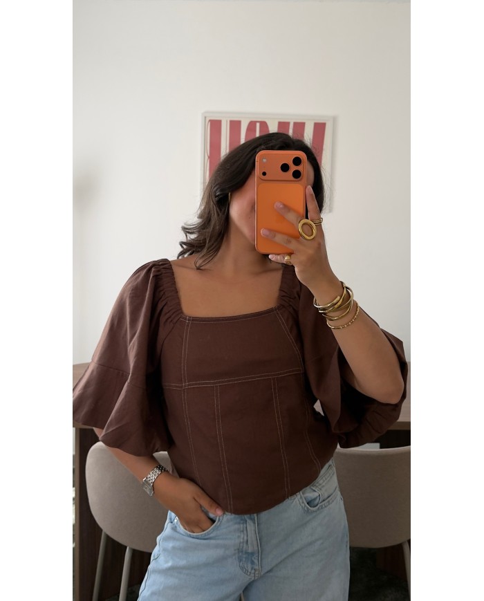 TOP OLIVIA CHOCO