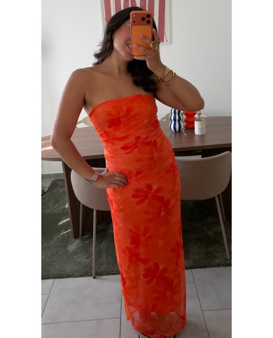 ROBE BUSTIER SUNSET
