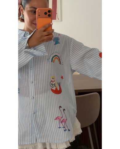 CHEMISE RÊVE BLEU