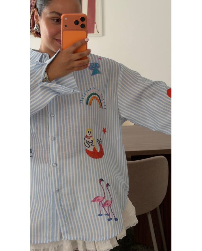 CHEMISE RÊVE BLEU